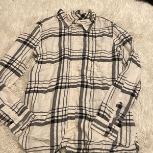 American Eagle boyfriend fit ahh-mazingly soft flannel, S